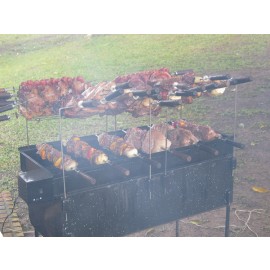Locação churrasqueira PROFISSIONAL PARA CARNES EM PEÇAS sob encomenda 